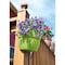 Emsco Group Post Planter, Permanent and Temp. Installation Options, Garden in Untraditional Spaces, Sage Green 2469-1 - alternate 3